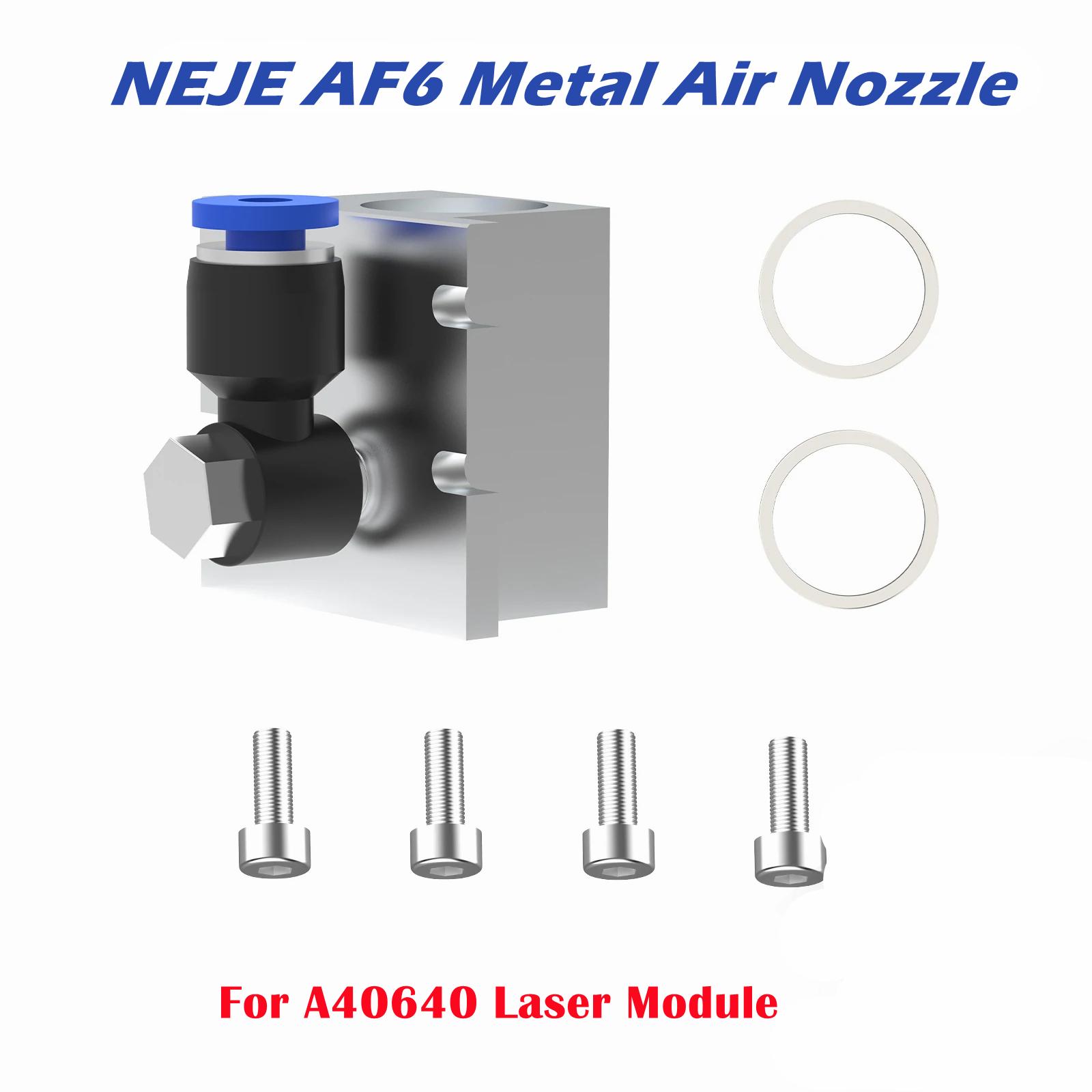 Tools NEJE AF6/AF8/KF8 CNC metal air nozzle for NEJE A40640/A40630/N40630 80W Laser Module High Pressure Max 1.5Mpa
Tools NEJE AF6/AF8/KF8 CNC metal air nozzle for NEJE A40640/A40630/N40630 80W Laser Module High Pressure Max 1.5Mpa