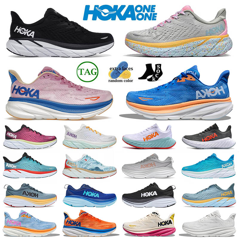 

Hoka One One Clifton 9 Bondi 8 Running Shoes Runner Hokas Sneakers Carbon x2 Triple Black free People Men Women Designer Trainers Lifestyle Shock Absorption, A1 cyclamen sweet lilac 36-40