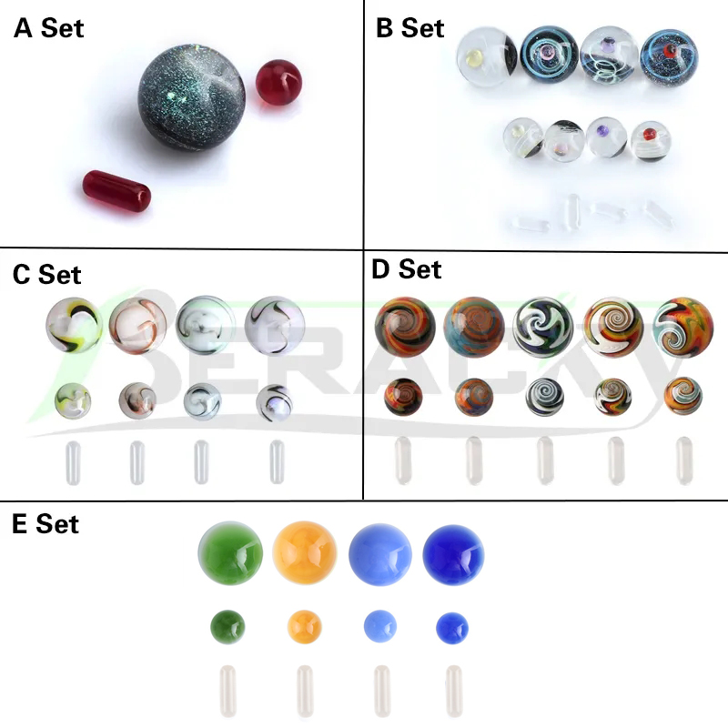 Beracky 5 Styles Glass Smoking Terp Slurper Pearls Set With Ruby Quartz Pill Marbles Sets For Slurpers Banger Nails Water Bongs Dab Rigs
Beracky 5 Styles Glass Smoking Terp Slurper Pearls Set With Ruby Quartz Pill Marbles Sets For Slurpers Banger Nails Water Bongs Dab Rigs