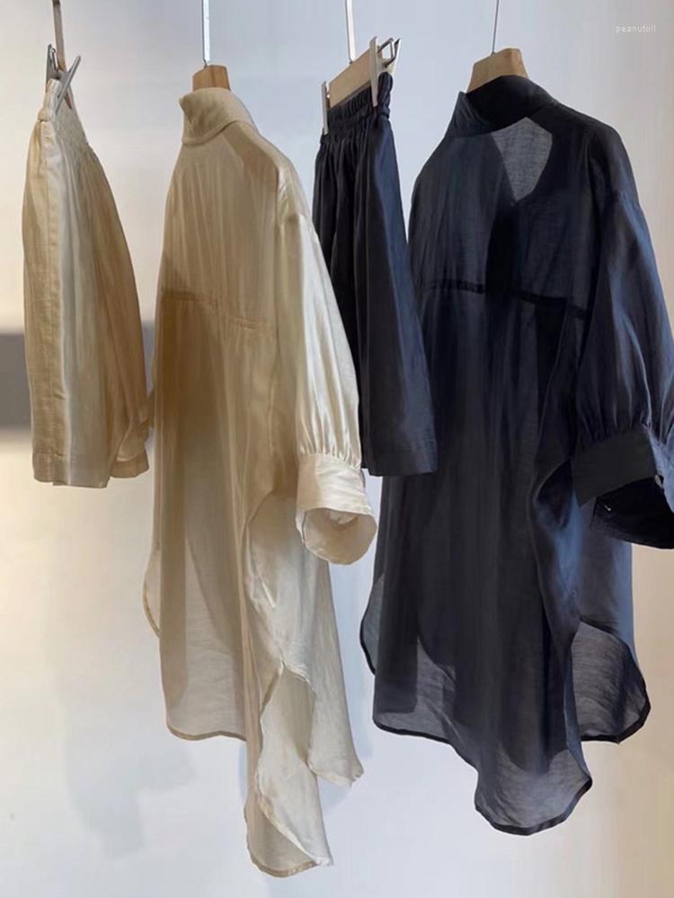 Women's Tracksuits Korean Fashion Women Summer Thin Shirts And Shorts Sets Solid Loose Casual Button Blouse Suit Two Piece Set For Outfit, Khaki
Women's Tracksuits Korean Fashion Women Summer Thin Shirts And Shorts Sets Solid Loose Casual Button Blouse Suit Two Piece Set For Outfit, Khaki