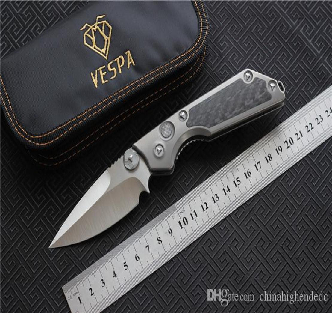 High quality VESPA Version DualAction BladeM390Satin HandleTC4CFOutdoor camping survival knives EDC tools3058243
High quality VESPA Version DualAction BladeM390Satin HandleTC4CFOutdoor camping survival knives EDC tools3058243