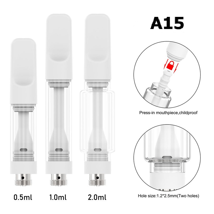 A15 Full Ceramic Carts Bulb Pyrex Fat Glass Cartridge 0.5ml 1.0ml 2.0ml Vape Oil Atomizer Manufacturer Supplies 10.5mm Diameter 510 Batteries Compatible
A15 Full Ceramic Carts Bulb Pyrex Fat Glass Cartridge 0.5ml 1.0ml 2.0ml Vape Oil Atomizer Manufacturer Supplies 10.5mm Diameter 510 Batteries Compatible