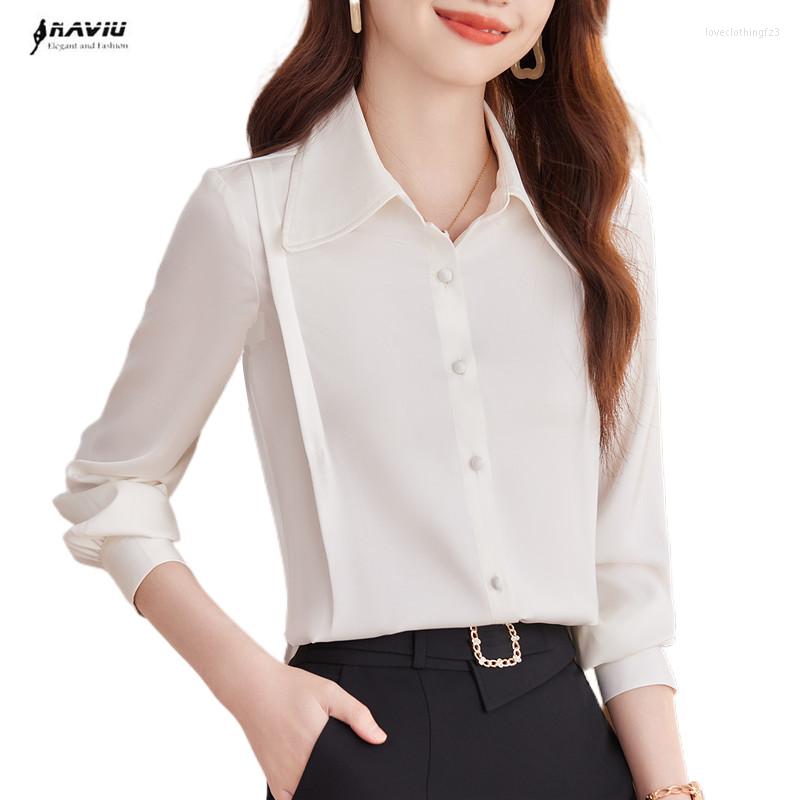 Women' Blouses NAVIU White Shirt Women High End Fashion Temperament Slim Formal Long Sleeve Office Ladies Work Wear, Yellow
Women' Blouses NAVIU White Shirt Women High End Fashion Temperament Slim Formal Long Sleeve Office Ladies Work Wear, Yellow