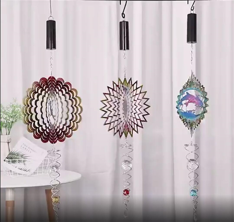 Wind Spinner Motor Hanging Black Rotating Motor for Wind Spinner and Wind Chimes Battery Operated Motor Multi-Purposes Rotatable Hook for Garden Decor