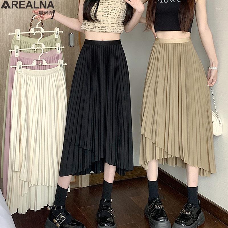 Skirts Vintage For Women 2023 Summer Korean Fashion Irregular Pleated Skirt Streetwear High Waist Midi Faldas Jupe Femme, Beige
Skirts Vintage For Women 2023 Summer Korean Fashion Irregular Pleated Skirt Streetwear High Waist Midi Faldas Jupe Femme, Beige