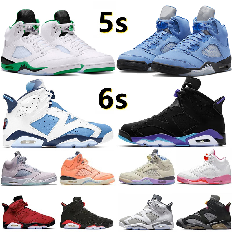 Jumpman 5s 6s Men Basketball Shoes 5 Lucky Green Georgetown University Racer Blue Concord Bull Easter 6 UNC Red Oreo Electric Aqua Metallic Silver Sports Sneakers, Color#48
Jumpman 5s 6s Men Basketball Shoes 5 Lucky Green Georgetown University Racer Blue Concord Bull Easter 6 UNC Red Oreo Electric Aqua Metallic Silver Sports Sneakers, Color#48