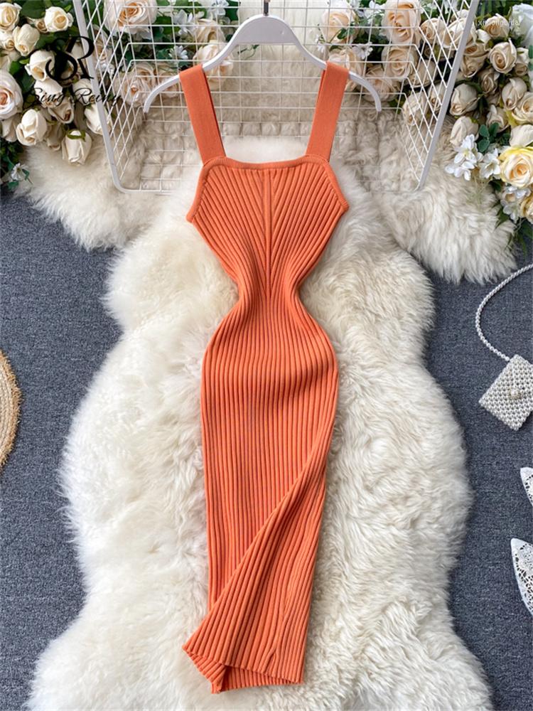 Party Dresses SINGREINY Summer Backless Knit Dress Ladies Spaghetti Strap Sheath Elastic Bodycon Sundress 2023 Streetwear Y2K Sexy Beach, Orange
Party Dresses SINGREINY Summer Backless Knit Dress Ladies Spaghetti Strap Sheath Elastic Bodycon Sundress 2023 Streetwear Y2K Sexy Beach, Orange
