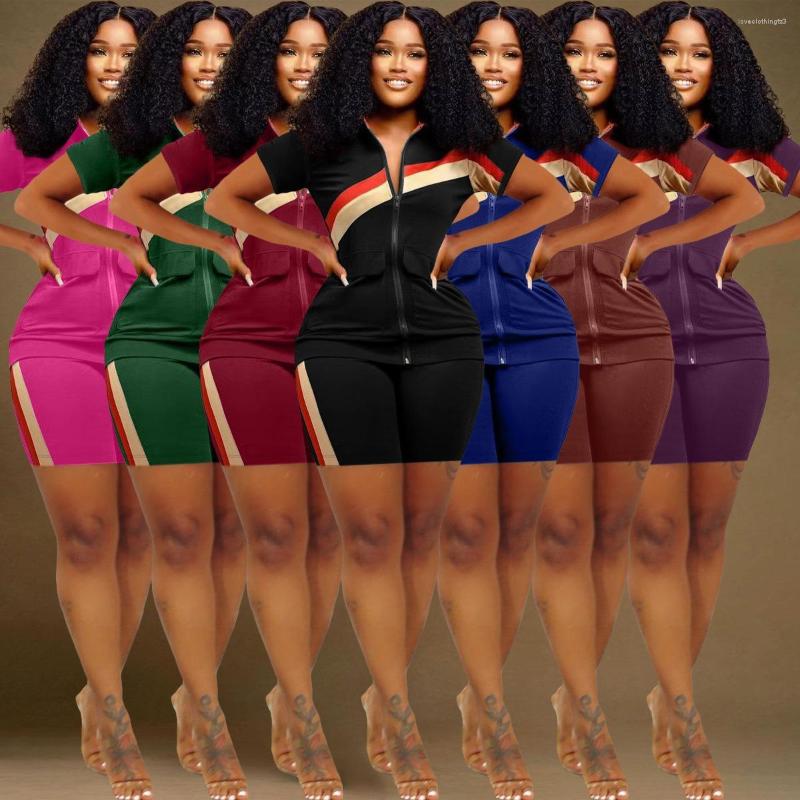 Women's Shorts Two Pieces Set Casual Women Outfits Short Pants Sleeve Zipper Front Tracksuit Sets Summer Streetwear, Claret
Women's Shorts Two Pieces Set Casual Women Outfits Short Pants Sleeve Zipper Front Tracksuit Sets Summer Streetwear, Claret