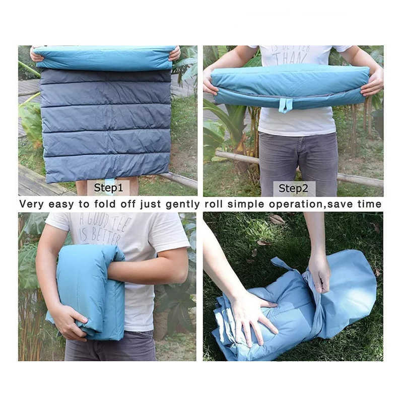 New Big Folded Outdoor Waterproof Sleeping Pad Medium Dog Bed Mat Household Cooling Pets Pad Beds For Large Dogs Easy to Carry