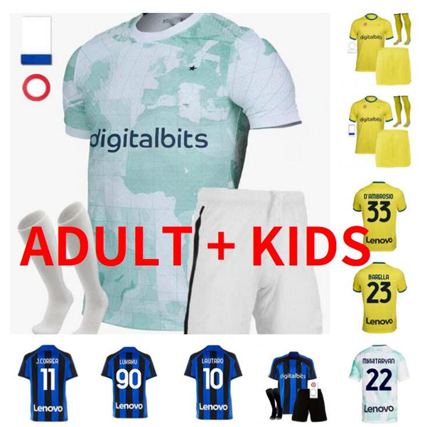 adult kids kits 22 23 LUKAKU soccer jerseys BARELLA CORREA DZEKO GIROUD LAUTARO THEO INTERS BRAHIM MILAN football shirt 2023 uniforms men kids kits sets
adult kids kits 22 23 LUKAKU soccer jerseys BARELLA CORREA DZEKO GIROUD LAUTARO THEO INTERS BRAHIM MILAN football shirt 2023 uniforms men kids kits sets