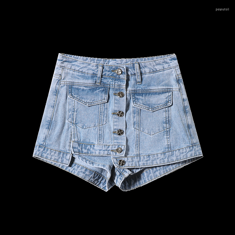 Women's Jeans Women Fashion Asymmetrical Shorts Skirts High Waist Back Pockets Buttons Up Vintage Female Skort Solid Denim, Pink shorts
Women's Jeans Women Fashion Asymmetrical Shorts Skirts High Waist Back Pockets Buttons Up Vintage Female Skort Solid Denim, Pink shorts