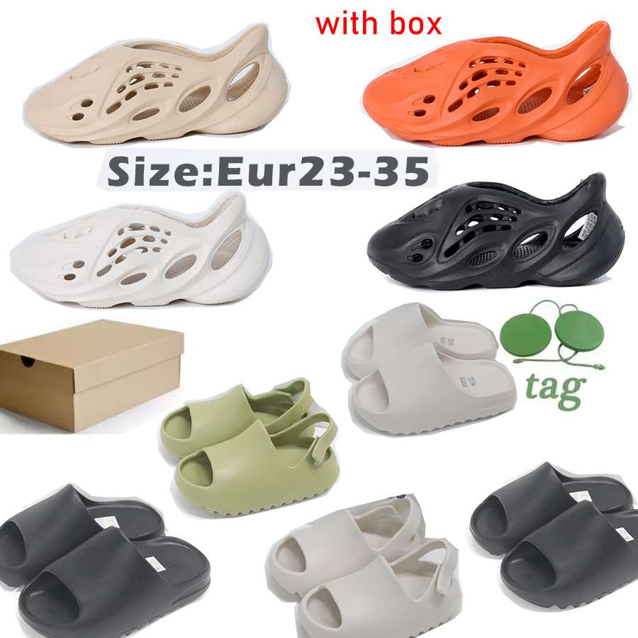 Desinger shoes kids Summer Toddlers Sandals foam runner slippers baby slippers baby Black White Bone boys girls designer Slides Childrens flat slides Desert Sand
Desinger shoes kids Summer Toddlers Sandals foam runner slippers baby slippers baby Black White Bone boys girls designer Slides Childrens flat slides Desert Sand