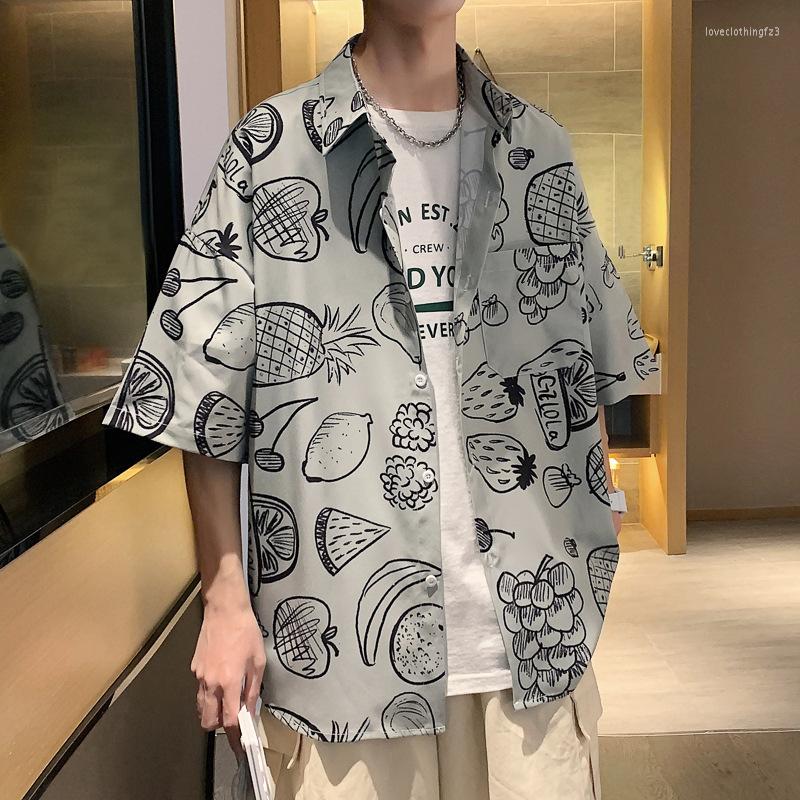 Men's Casual Shirts Men's 2023 Summer Short Sleeve Shirt Printed Student Couple Half Turn-down Collar, Black
Men's Casual Shirts Men's 2023 Summer Short Sleeve Shirt Printed Student Couple Half Turn-down Collar, Black