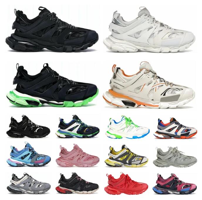 Designer Luxury Womens Mens Casual Shoe Track 3 3.0 LED Sneaker Trainer Lighted Tess.S. Gomma Leather Trainer Nylon Printed Platform Sneakers Men, 19
Designer Luxury Womens Mens Casual Shoe Track 3 3.0 LED Sneaker Trainer Lighted Tess.S. Gomma Leather Trainer Nylon Printed Platform Sneakers Men, 19