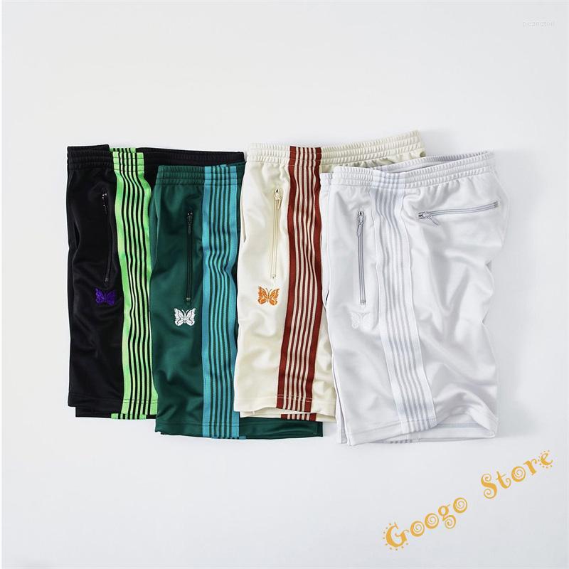 Men's Shorts Side Stripe Casual Zipper Pocket Summer Breeches Men Women 1:1 Oversized Multicolor Embroidery Butterfly AWGE Needles
Men's Shorts Side Stripe Casual Zipper Pocket Summer Breeches Men Women 1:1 Oversized Multicolor Embroidery Butterfly AWGE Needles