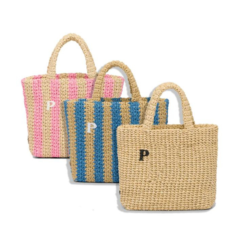 Designer summer Beach weave Straw Raffia tote Bags Womens embroidery handbag Shoulder triangle bag luxury black purse Crossbody clutch hollow out mens Prad bags, #1 
Designer summer Beach weave Straw Raffia tote Bags Womens embroidery handbag Shoulder triangle bag luxury black purse Crossbody clutch hollow out mens Prad bags, #1
