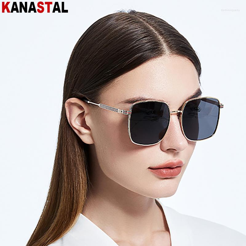 Sunglasses Women's Polarized Fashion Gradient Lens Sun Glasses Men Metal Eyeglassses Frame Beach Travel Cycling Sunshade Eyewear
Sunglasses Women's Polarized Fashion Gradient Lens Sun Glasses Men Metal Eyeglassses Frame Beach Travel Cycling Sunshade Eyewear