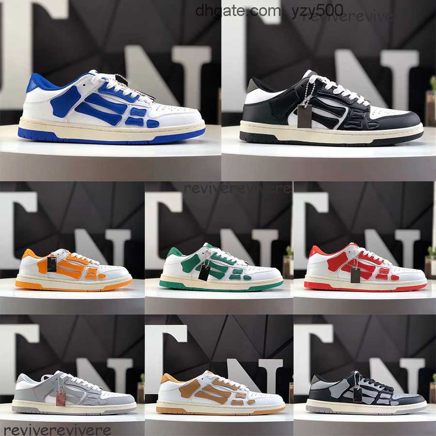 Designer Casual Shoes Skelet Bones Runner Top Low Skel Skeleton ami Women Men Sports Retro Sneakers Black White Genuine Leather¡aMiRi¡Lace Up Trainer
Designer Casual Shoes Skelet Bones Runner Top Low Skel Skeleton ami Women Men Sports Retro Sneakers Black White Genuine Leather¡aMiRi¡Lace Up Trainer