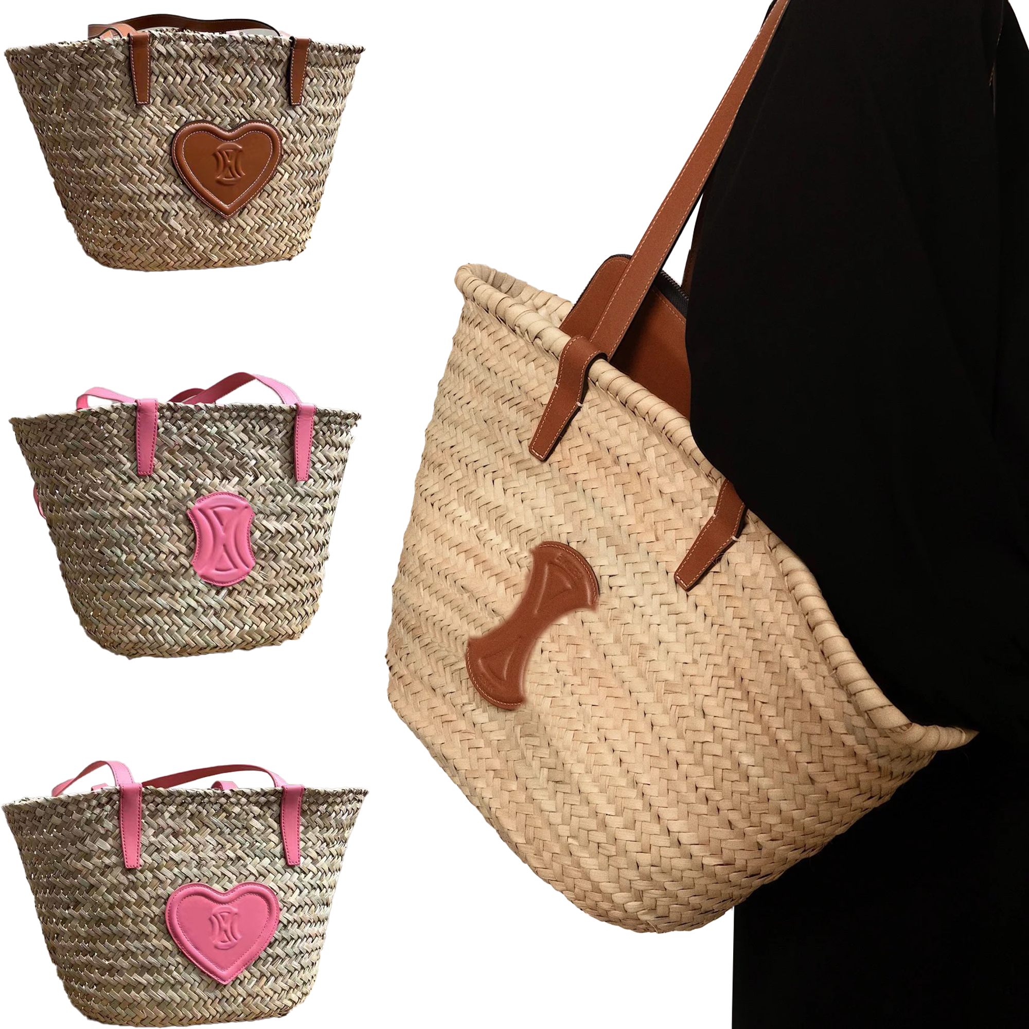 TRIOMPHE classic weave top handle bag Beach Bags cross body mens Toiletry Kits Raffia pochette Straw clutch Hobo Designers Womens Shoulder totes hand bag Basket bags
TRIOMPHE classic weave top handle bag Beach Bags cross body mens Toiletry Kits Raffia pochette Straw clutch Hobo Designers Womens Shoulder totes hand bag Basket bags
