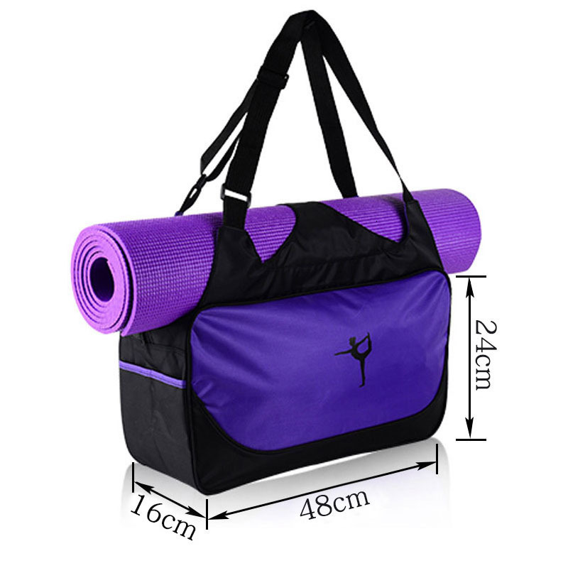 Yoga Bags Quality Multifunctional Waterproof Yoga Bag for Gym Mat Nylon Backpack Shoulder Carriers Yoga Pilates Mat Bag no Yoga Mat 230605