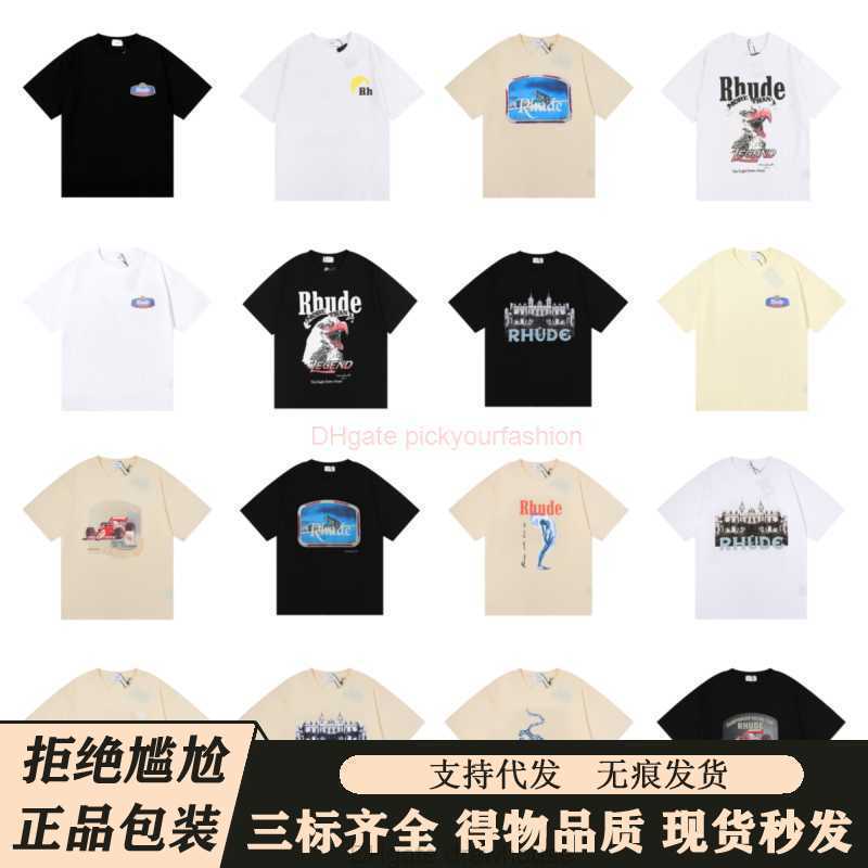 Designer Fashion Clothing Tees Tshirt Rhude Niche Beauty Trend Tormented Goddess Print High Street Men Women Fashion Casual Loose Round Neck Short Sleeved Tshirt Su, 5001 white 
Designer Fashion Clothing Tees Tshirt Rhude Niche Beauty Trend Tormented Goddess Print High Street Men Women Fashion Casual Loose Round Neck Short Sleeved Tshirt Su, 5001 white