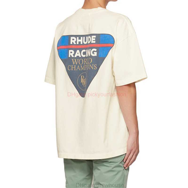 Designer Fashion Clothing Tees Tshirt Trendy Rhude American Summer Sailing Vintage Versatile Loose Fit Vtg Round Neck Couple Short Sleeve Tshirt Cotton Streetwear, White
Designer Fashion Clothing Tees Tshirt Trendy Rhude American Summer Sailing Vintage Versatile Loose Fit Vtg Round Neck Couple Short Sleeve Tshirt Cotton Streetwear, White
