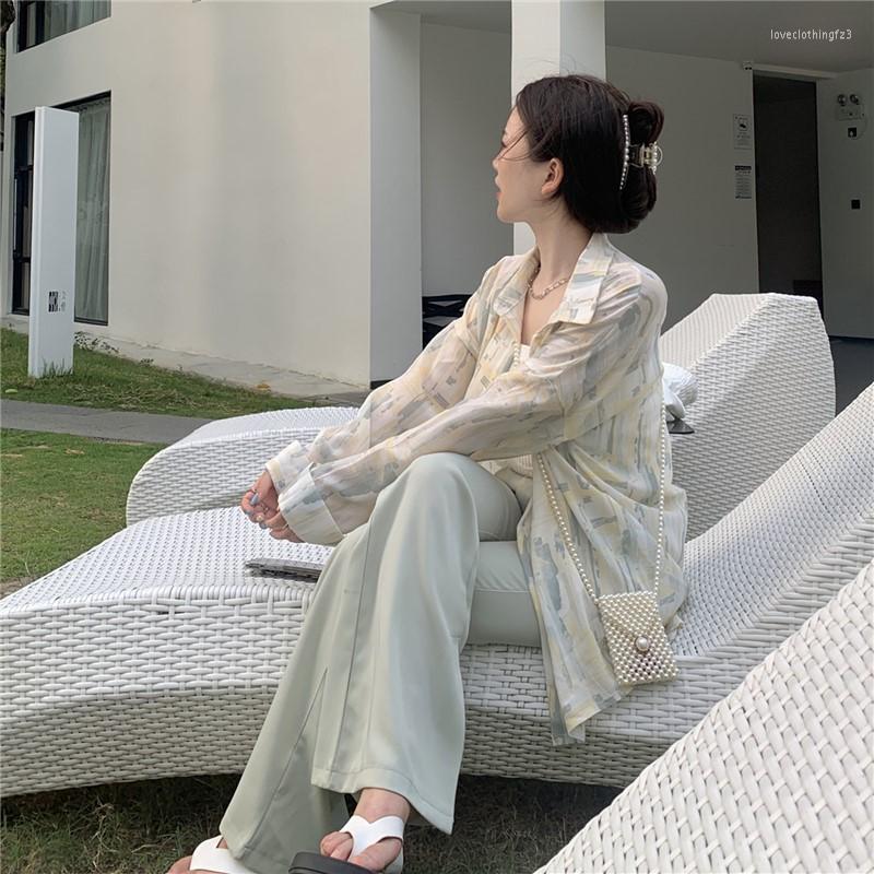 Women' Blouses Shirts Women Tie Dye Sun-proof Thin Summer Design Holiday Teens Cool Streetwear Loose Casual Retro Tender Stylish Ulzzang, Yellow
Women' Blouses Shirts Women Tie Dye Sun-proof Thin Summer Design Holiday Teens Cool Streetwear Loose Casual Retro Tender Stylish Ulzzang, Yellow