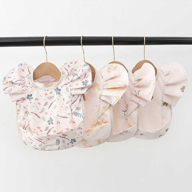 Bibs Waterproof Burp Cloths feeding bibs cartoon items baby girls and boys accessories edible children's scarves G220605 good