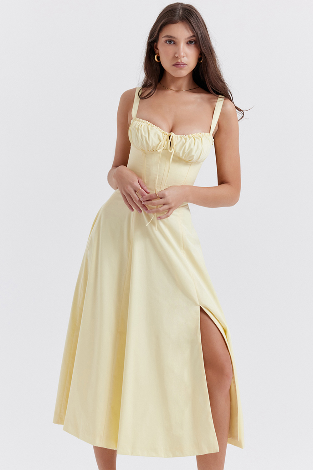 Womens Summer Commuting Temperament Sleeveless Fashion High-end Slip Dress Childrens French Style Dresses For Women Party