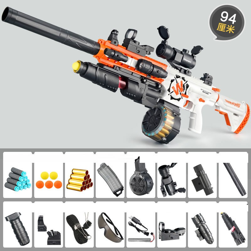 Airsoft Rifle M416 Toy Guns Blaster Electric Automatic Sniper Armas With Grenade For Adults Boys Birthday Gifts