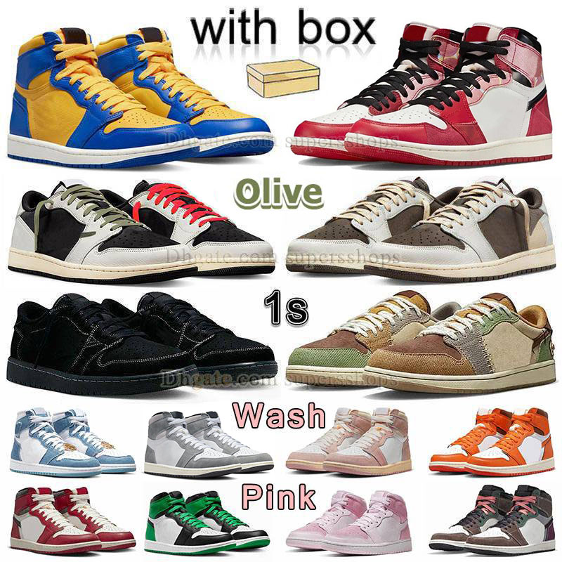 Scot Travis Low Basketball Shoes With Box J Jumpman 1 High OG Olive 1s Spider Verse Wash Pink Chicago Reverse Laney Dark Mocha Black Phantom Space Jam Designer Sneakers, C14 36-47 ts tiffany blue
Scot Travis Low Basketball Shoes With Box J Jumpman 1 High OG Olive 1s Spider Verse Wash Pink Chicago Reverse Laney Dark Mocha Black Phantom Space Jam Designer Sneakers, C14 36-47 ts tiffany blue