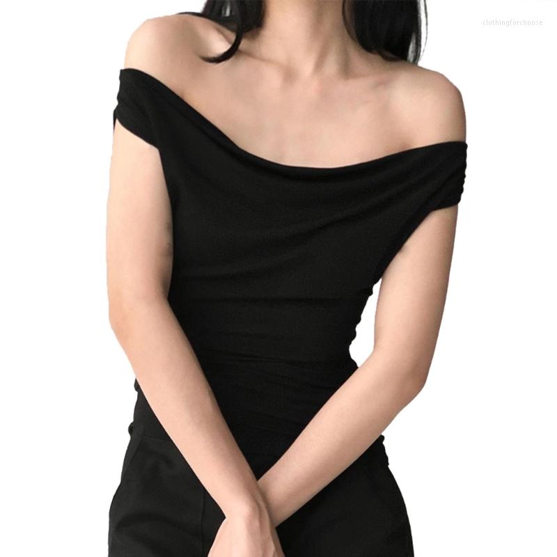 Women' T Shirts Lightweight Sleeveless T-shirt Solid Color Y2k Style Teenagers Skinny Top Clothes Women Nightclub Clothing, White
Women' T Shirts Lightweight Sleeveless T-shirt Solid Color Y2k Style Teenagers Skinny Top Clothes Women Nightclub Clothing, White