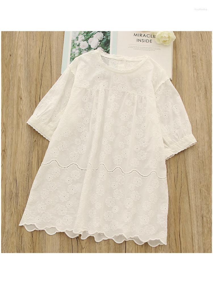 Women's Blouses Lamtrip Unique 2023 Surface Lucky Leaves Flowers Embroidery O-Neck Cotton Loose Short Sleeve Shirt Blouse Vintage Design Top, White
Women's Blouses Lamtrip Unique 2023 Surface Lucky Leaves Flowers Embroidery O-Neck Cotton Loose Short Sleeve Shirt Blouse Vintage Design Top, White