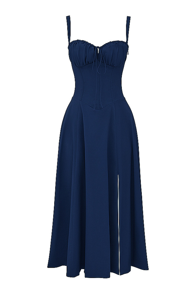 Womens Summer Commuting Temperament Sleeveless Fashion High-end Slip Dress Childrens French Style Dresses For Women Party