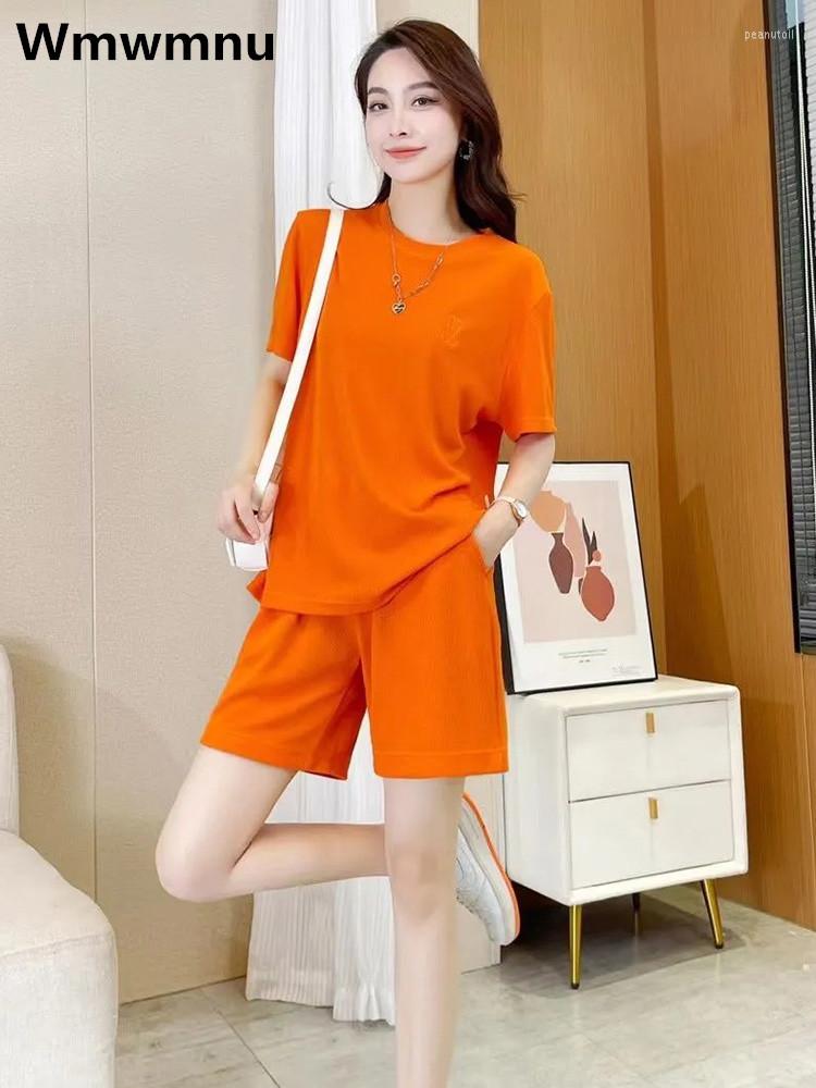 Women's Tracksuits Summer Thin Shorts Sweatshirts Conjuntos Casual Snug Tshirts Tops Outfits Loose Wear Running Szorty Tracksuit Korean, Red
Women's Tracksuits Summer Thin Shorts Sweatshirts Conjuntos Casual Snug Tshirts Tops Outfits Loose Wear Running Szorty Tracksuit Korean, Red