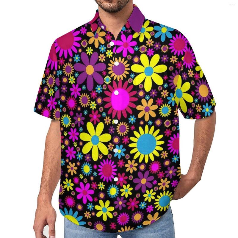 Men's Casual Shirts Yellow Daisy Print Blouses Men Flower Power Hawaii Short Sleeves Graphic Cool Oversized Beach Shirt Gift, Style-4
Men's Casual Shirts Yellow Daisy Print Blouses Men Flower Power Hawaii Short Sleeves Graphic Cool Oversized Beach Shirt Gift, Style-4