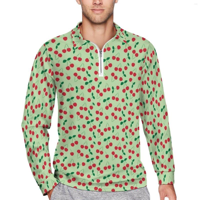 Men' Polos Cute Cherry Print Polo Shirts Male Retro Fruit Casual Shirt Autumn Cool Collar T-Shirts Long Sleeve Graphic Oversize Clothing, Style-2
Men' Polos Cute Cherry Print Polo Shirts Male Retro Fruit Casual Shirt Autumn Cool Collar T-Shirts Long Sleeve Graphic Oversize Clothing, Style-2
