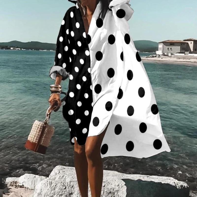 Women's Polos 2023 Summer Selling Shirt Skirt Fashion Polka Dot Print Top Beach Style Casual Bohemian Personalized Women's, Bmq22091uu
Women's Polos 2023 Summer Selling Shirt Skirt Fashion Polka Dot Print Top Beach Style Casual Bohemian Personalized Women's, Bmq22091uu