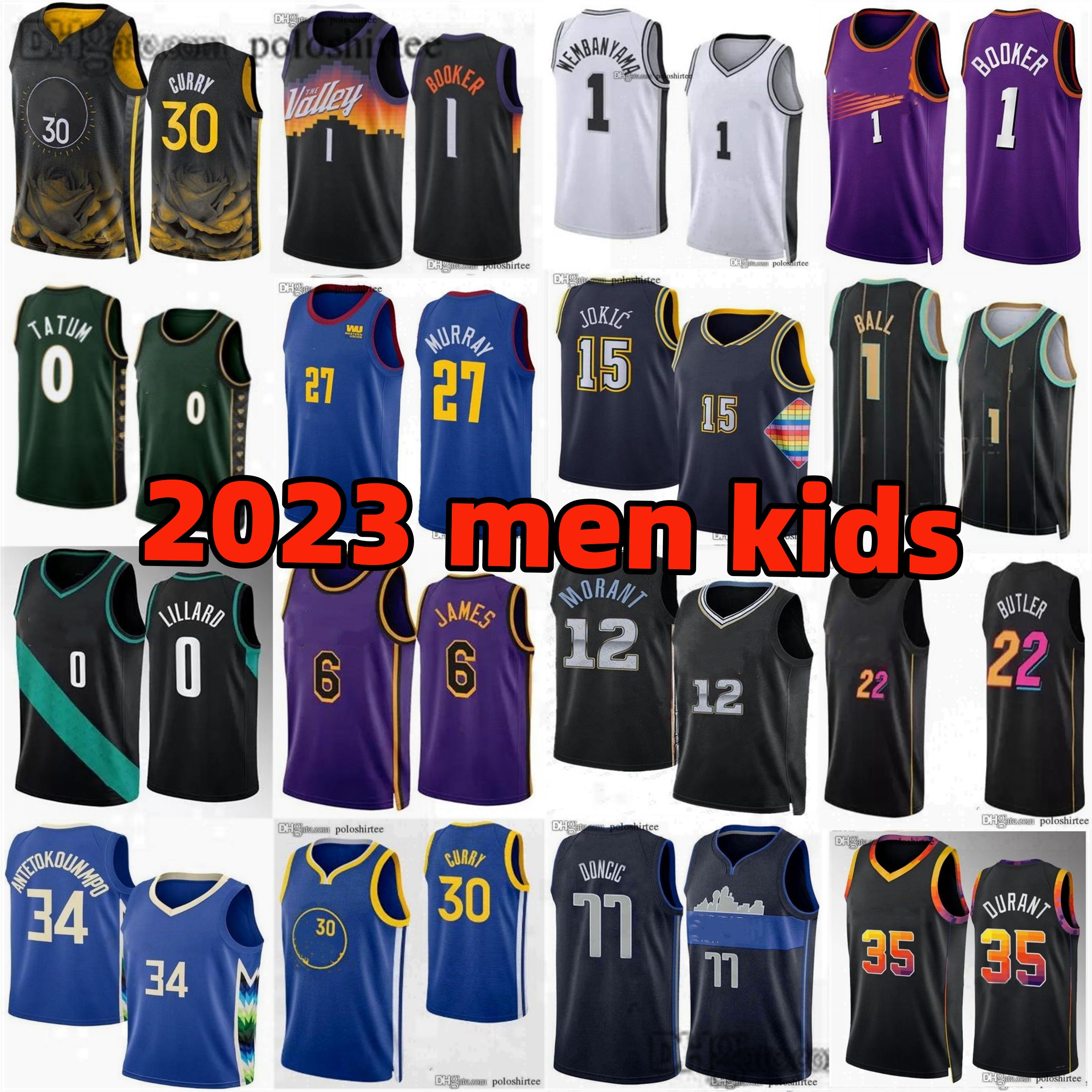 Stephen Curry Basketball jerseys Ja Morant LaMelo Ball Kevin Durant Jamal Murray Lillard Jokic Doncic Tatum Butler Antetokounmpo Wembanyama Mitchell Jersey, Youth kid s-xl
Stephen Curry Basketball jerseys Ja Morant LaMelo Ball Kevin Durant Jamal Murray Lillard Jokic Doncic Tatum Butler Antetokounmpo Wembanyama Mitchell Jersey, Youth kid s-xl