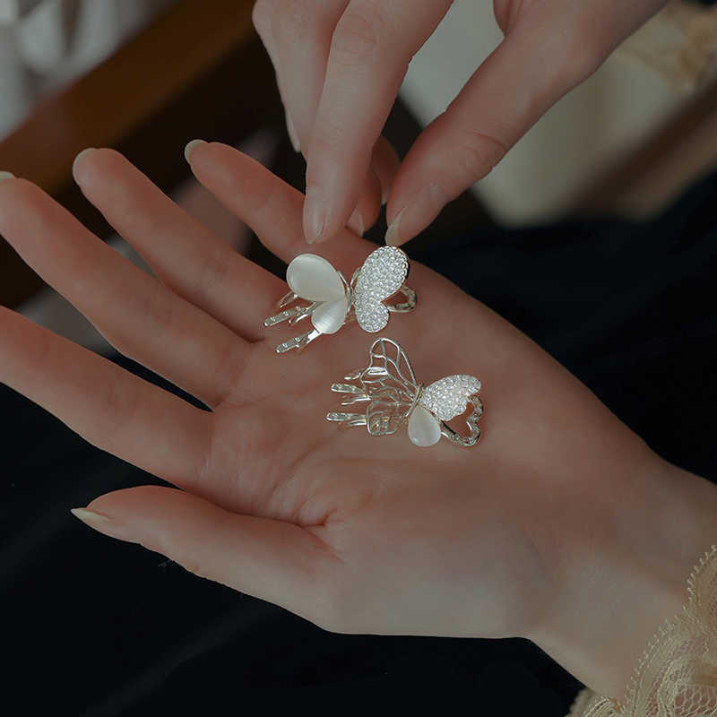Other Mini Butterfly Hair Clips Cute Hair Women Elegant Metal Flower Hairpin Barrettes Accessories