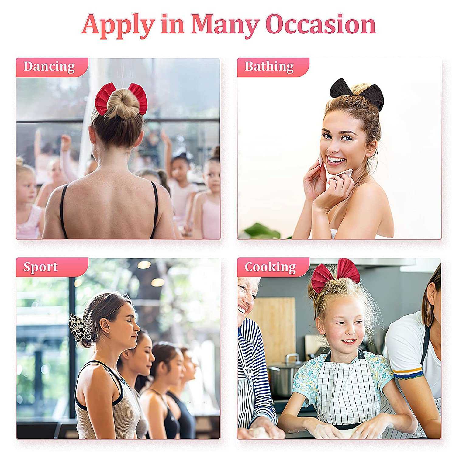 Other Style Leopard Pattern Cloth Magic Fashion Multicolor Deft Hair Bun Maker Hair Tool Accessories For Women Girls