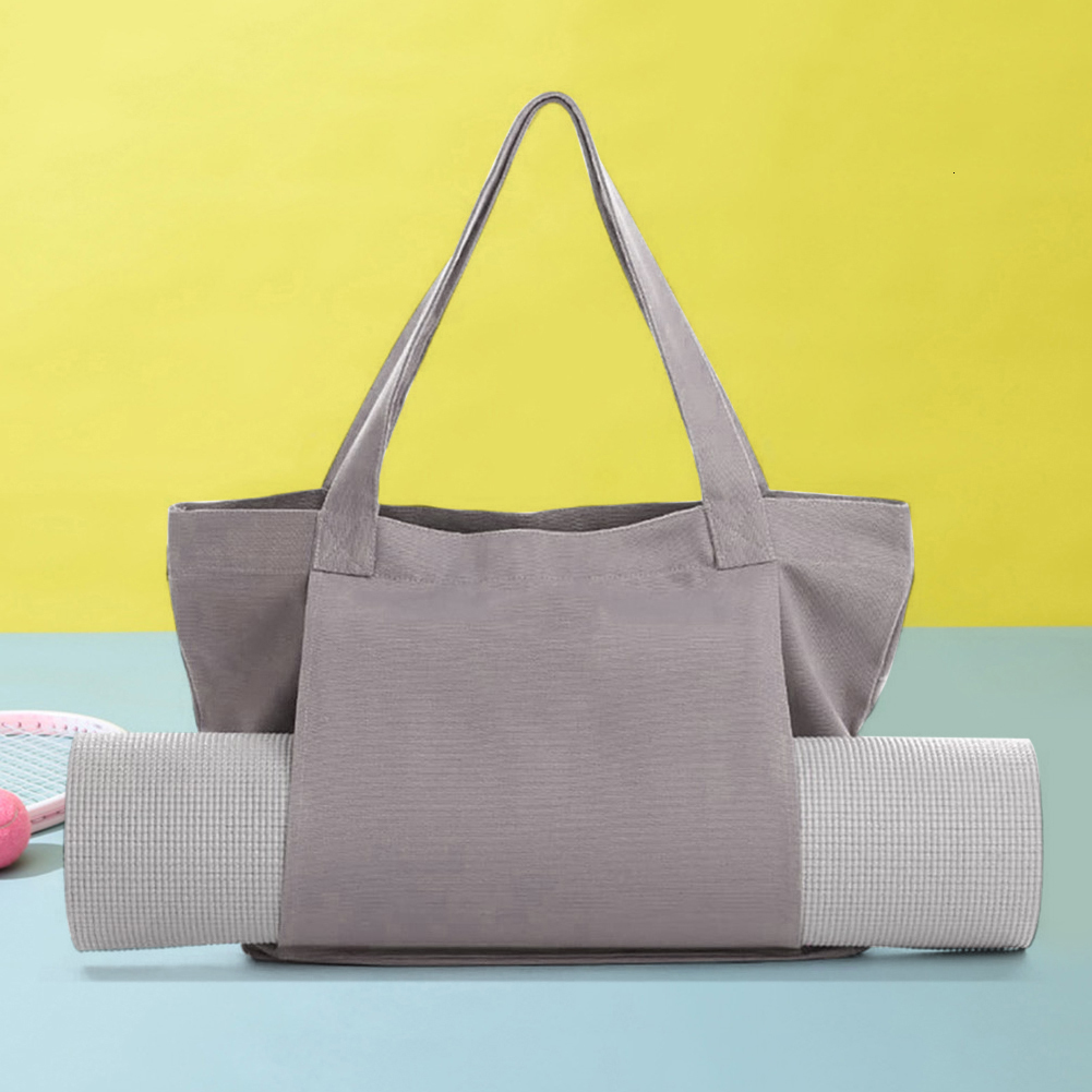 Yoga Mats Oxford Mat Carry Bag Multifunctional Yoga Pilates Mat Case Bag Large Capacity Washable Lightweight Foldable for Tourism Fitness 230605