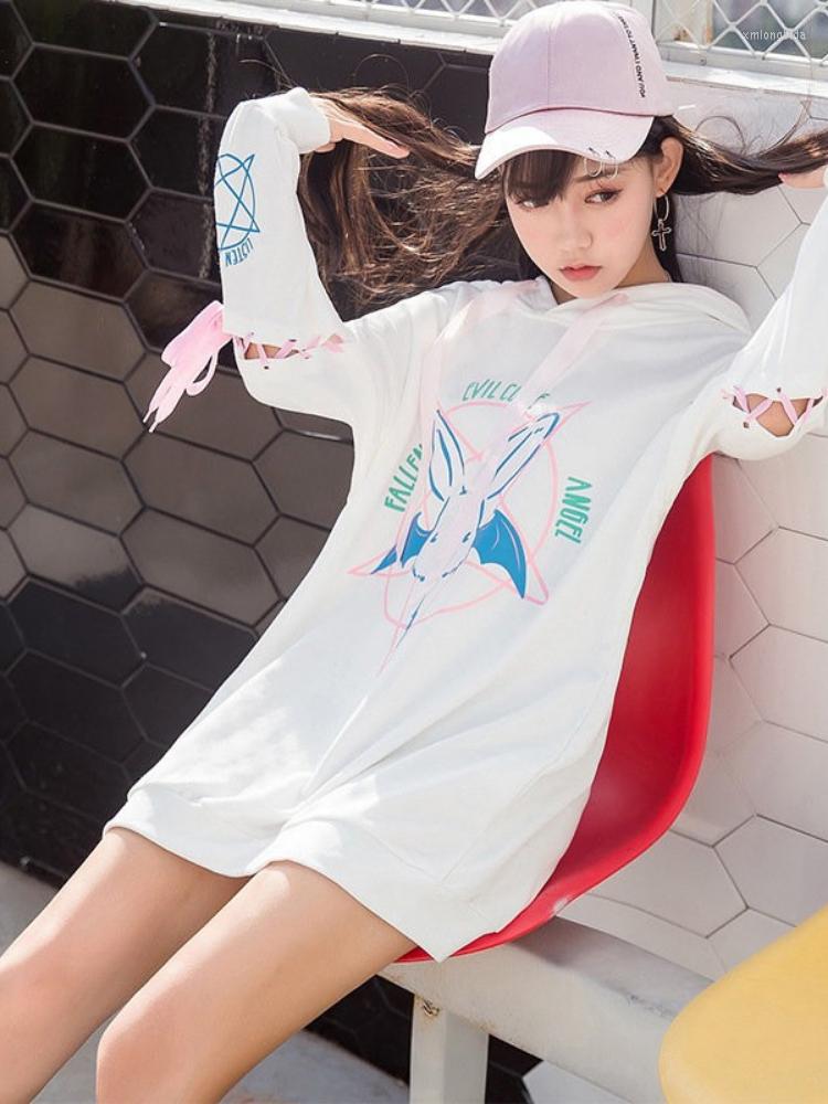 Women' Hoodies Merry Pretty Harajuku Cute Lolita Women Tumblr Sweatshirt Pentacle Print Lace Up Loose Tracksuit Pullover Female, Black
Women' Hoodies Merry Pretty Harajuku Cute Lolita Women Tumblr Sweatshirt Pentacle Print Lace Up Loose Tracksuit Pullover Female, Black