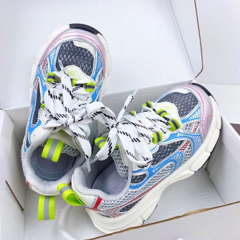 Kids Designers Toddlers Paris Shoes boys Sneakers Casual girls Trainers baby childrens toddler Boy fashion Outdoor Sports shoe XJ260303