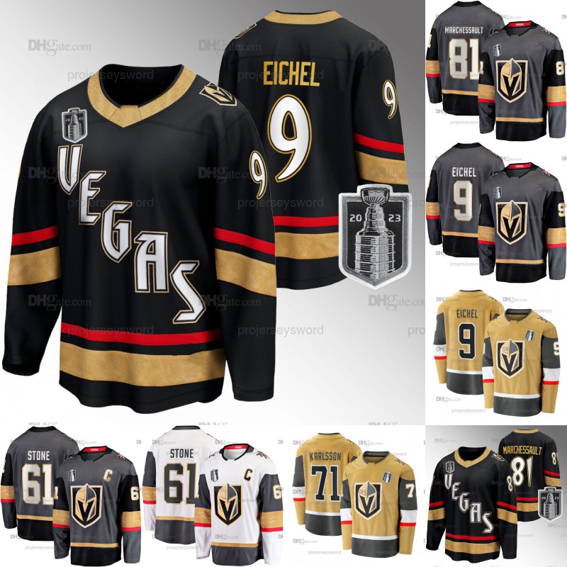 Vegas Golden Knights Jersey 2023 Stanley Cup Final Patch 9 Jack Eichel 61 Mark Stone 71 William Karlsson 81 Jonathan Marchessault Mens Ice Hockey Jerseys, Womens black s-xxl
Vegas Golden Knights Jersey 2023 Stanley Cup Final Patch 9 Jack Eichel 61 Mark Stone 71 William Karlsson 81 Jonathan Marchessault Mens Ice Hockey Jerseys, Womens black s-xxl