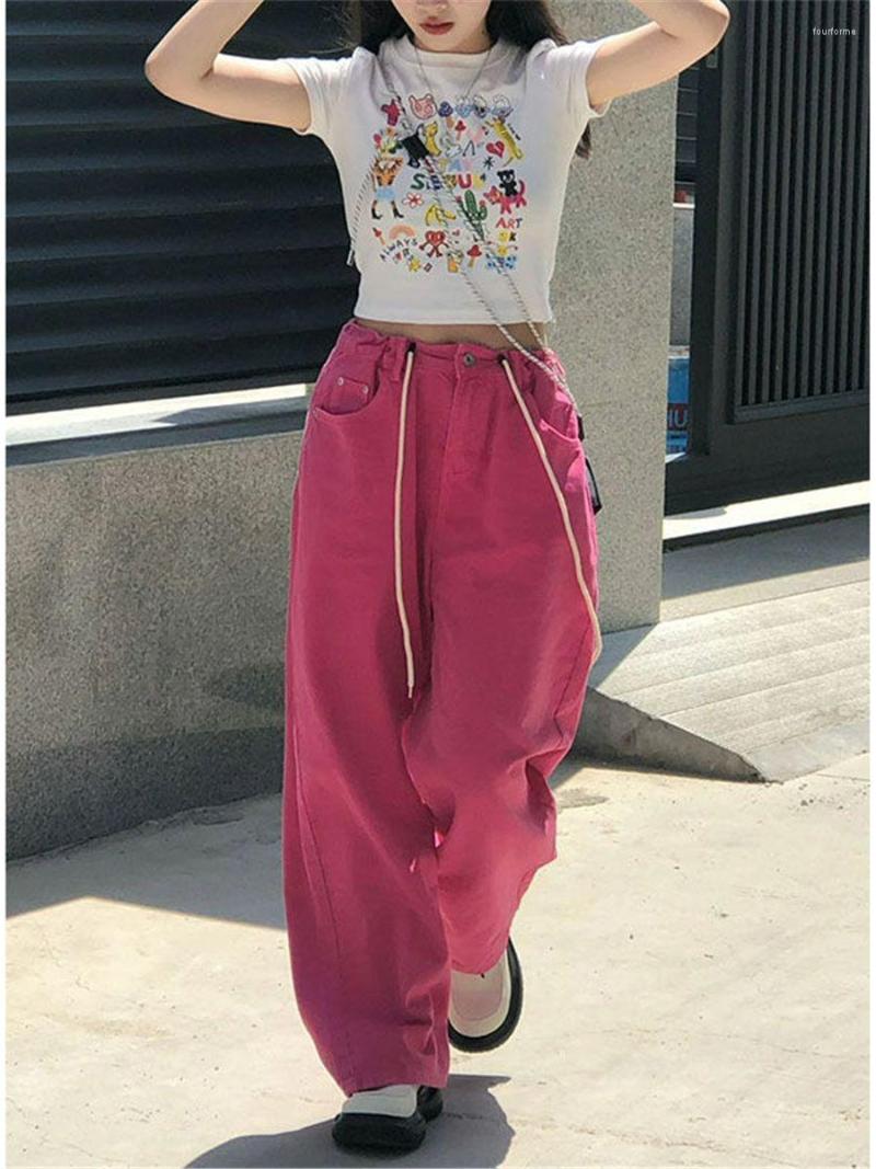 Women's Pants 2023 Fashion Kpop Red Solid Jeans Femme Autumn Women Harajuku Loose Trousers Streetwear Cool High Waist Outwear Jean Girl
Women's Pants 2023 Fashion Kpop Red Solid Jeans Femme Autumn Women Harajuku Loose Trousers Streetwear Cool High Waist Outwear Jean Girl