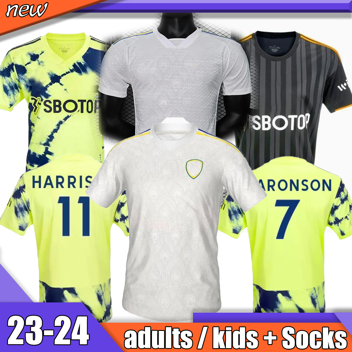 player version 23 24 Llorente Leeds Unitedes soccer jerseys 2023 2024 BAMFORD Adams Aaronson HARRISON Sinisterra JAMES maillots de football kids Kit football shirt, 02 
player version 23 24 Llorente Leeds Unitedes soccer jerseys 2023 2024 BAMFORD Adams Aaronson HARRISON Sinisterra JAMES maillots de football kids Kit football shirt, 02