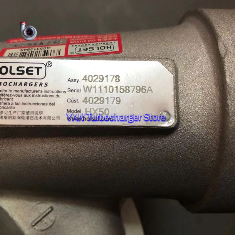 New Turbo HX50 4029178 4029179 turbocharger for Holset Cumminns Get 4029125 With VTA28G5 VTA28 Engine