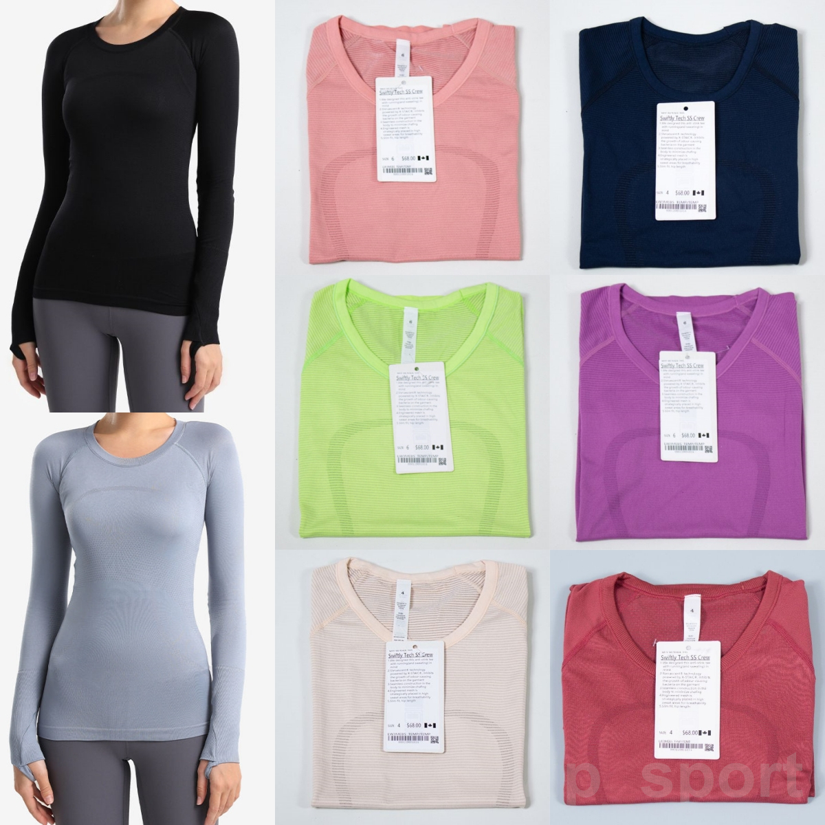 Lu Align Lady Long Sleeve Fitness Yoga T-Shirts Workout Tee Shirt Jogging Swiftly Tech Stretch Training Top Define Popular Quick Dry Tight Tshirt