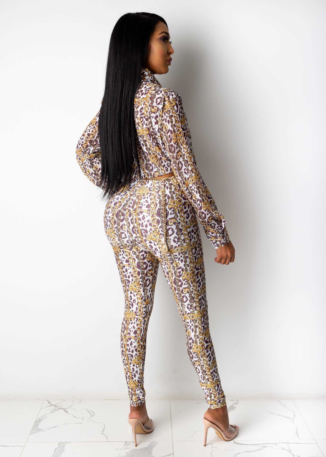 Women Designers tracksuits Clothes 2023 Spring and summer New brand Sports Fashion Digital Printing Two Piece Set